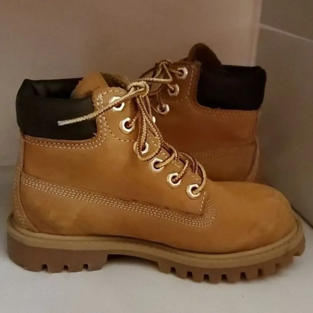 Timberland Boots Shoes Leather Kids Leather Winter Size 10